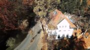Herbstimpressionen Fürth – Kofferfabrik, Otto-Seeling-Promenade von oben – Dronenvideo in HD
